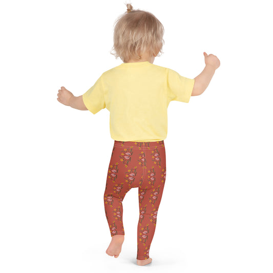 Leggings con flores