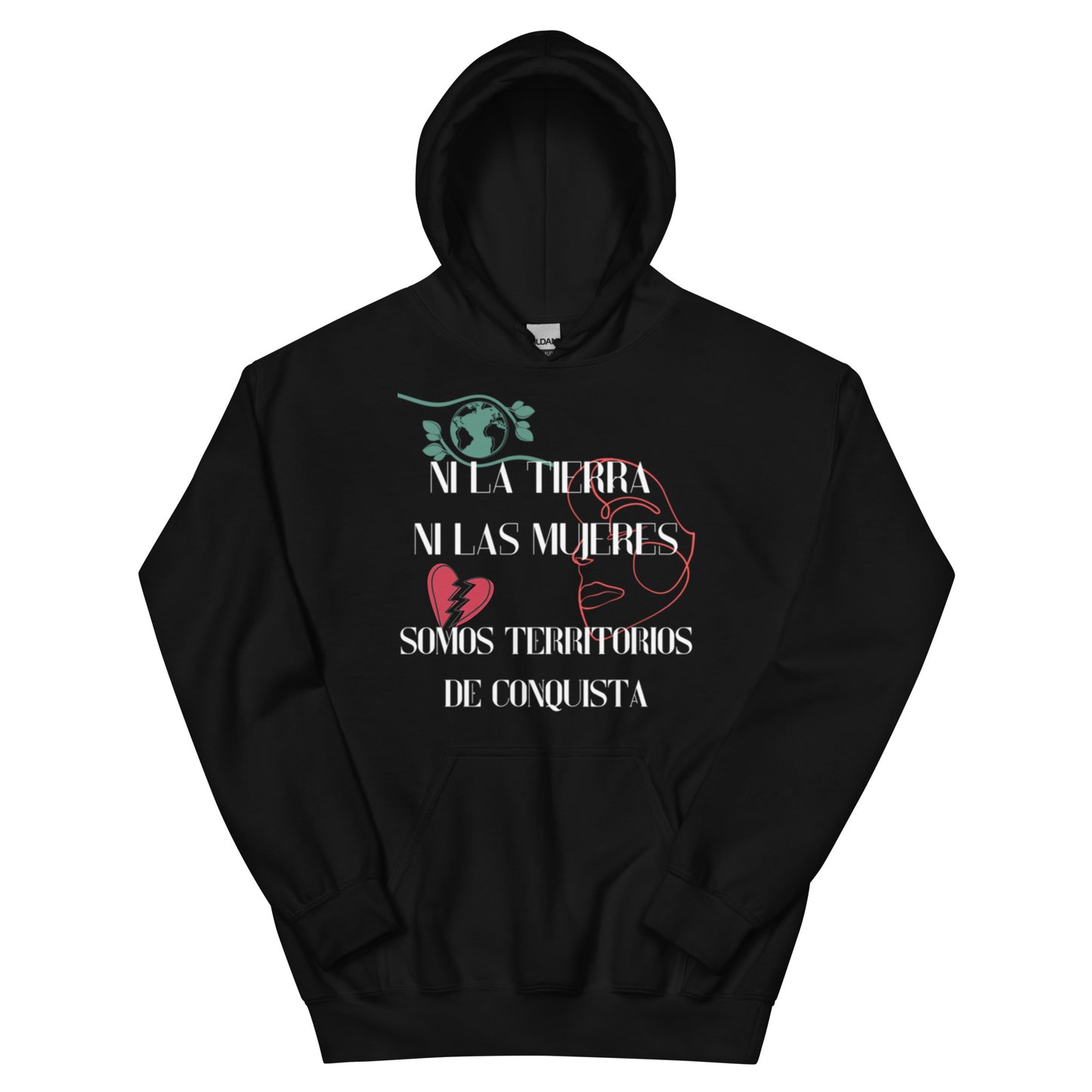 Sudadera unisex Ni Tierra