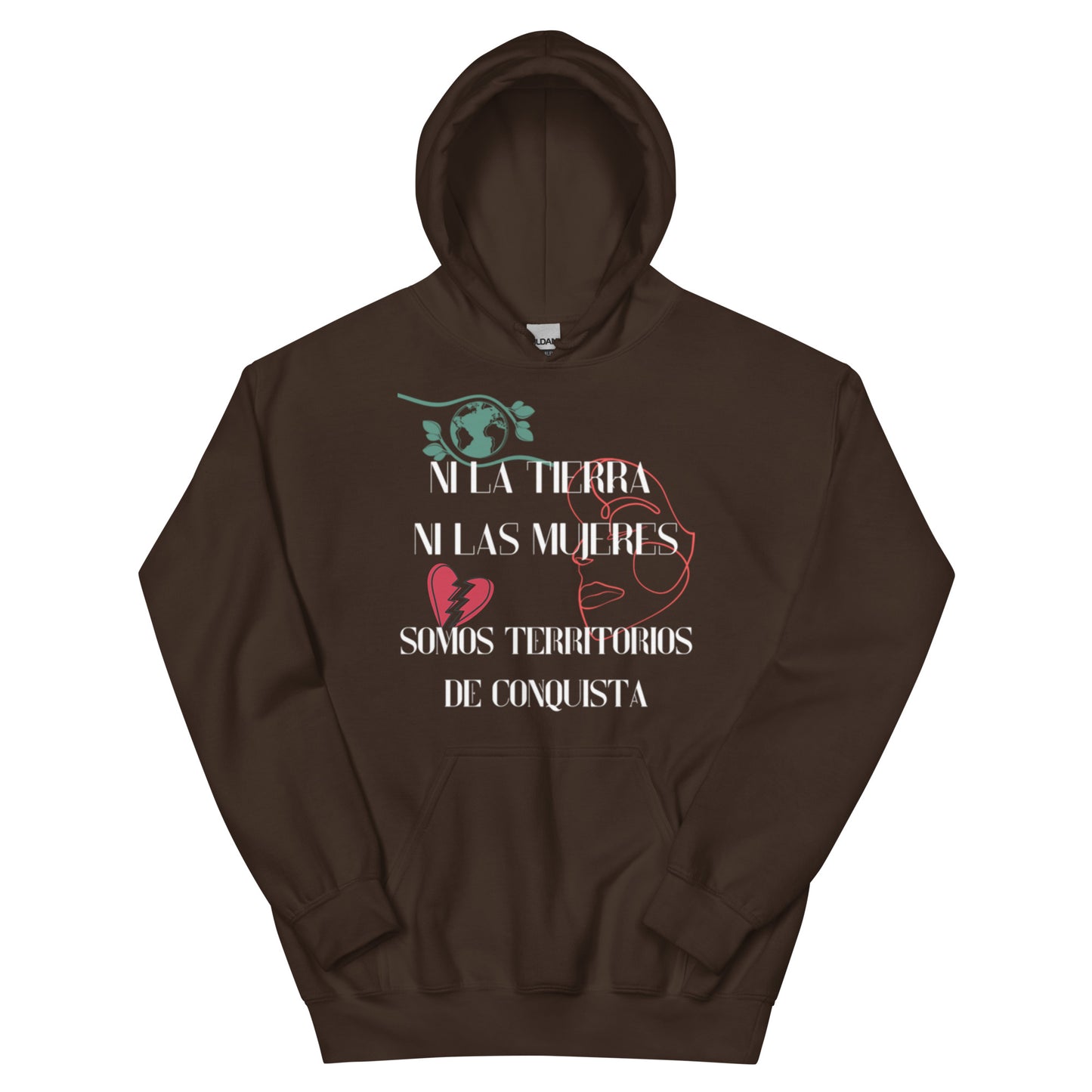 Sudadera unisex Ni Tierra