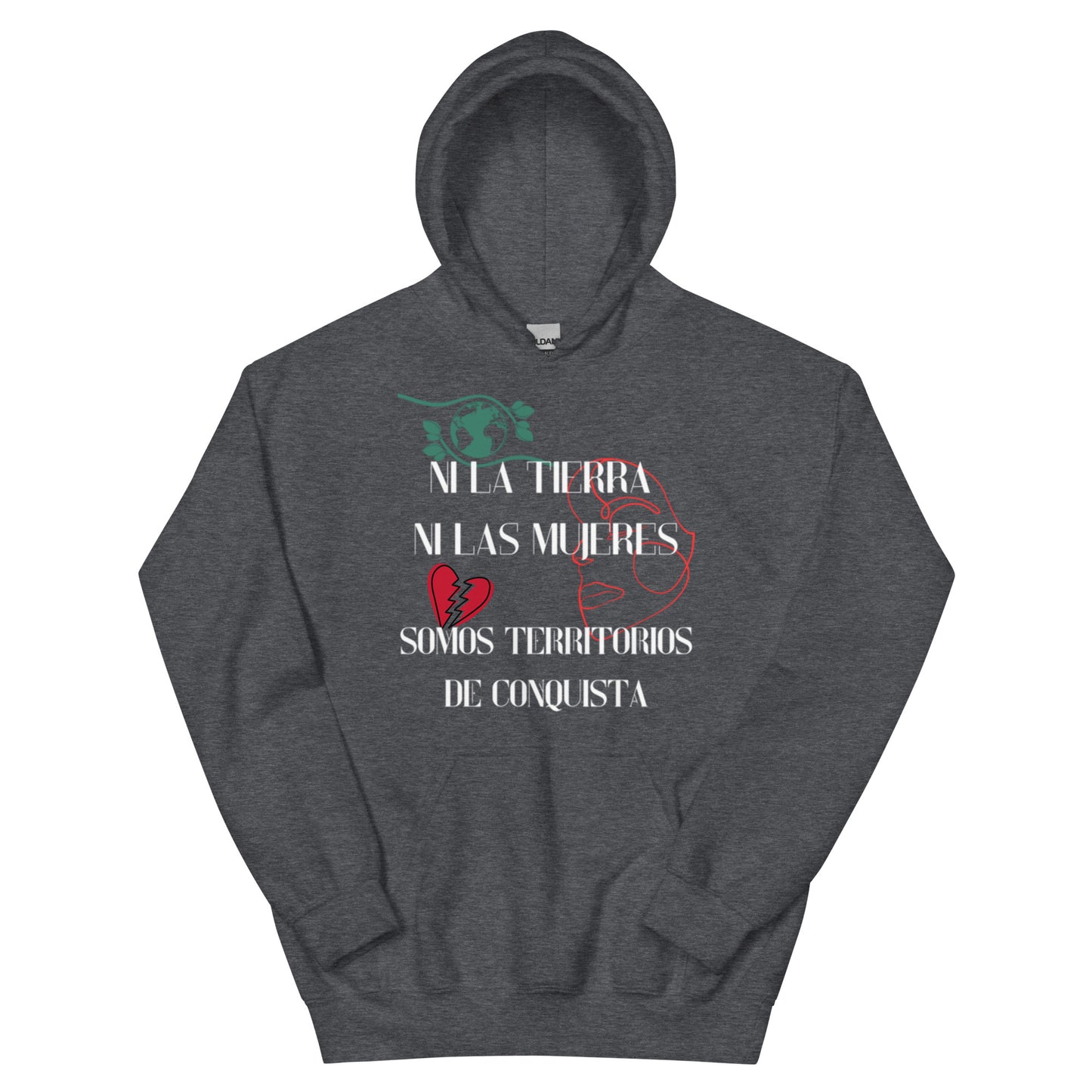 Sudadera unisex Ni Tierra