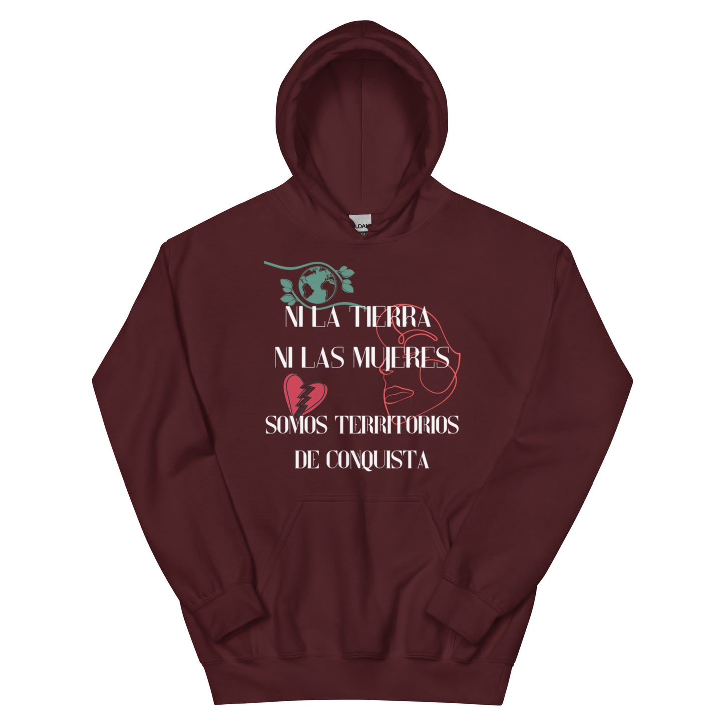 Sudadera unisex Ni Tierra