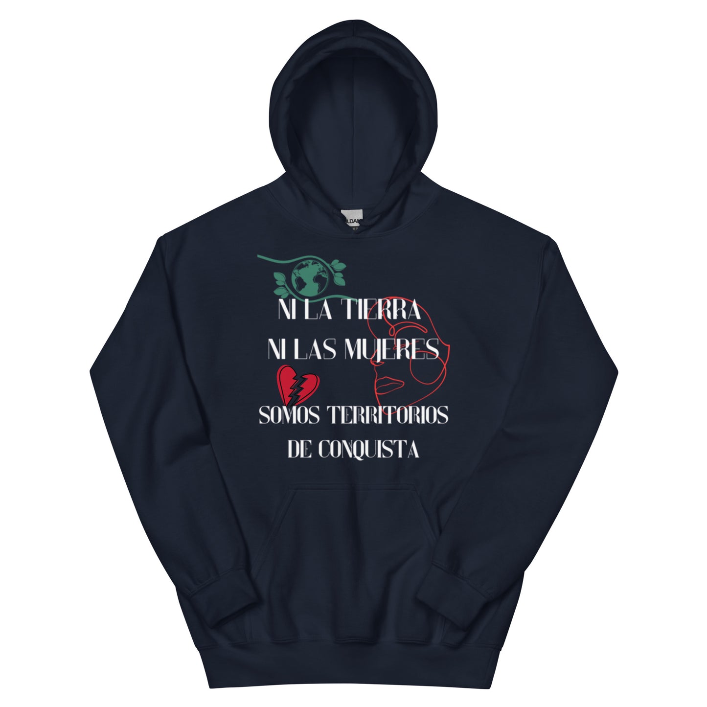 Sudadera unisex Ni Tierra
