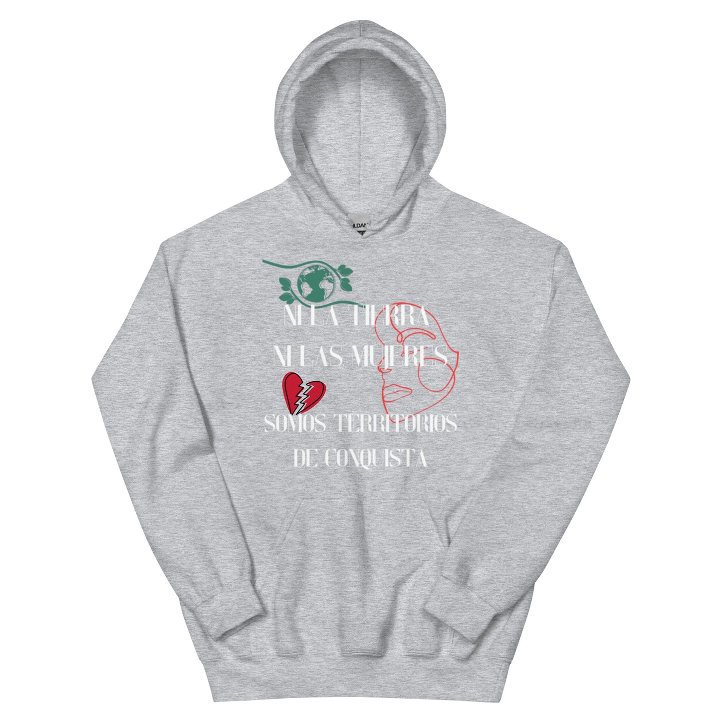 Sudadera unisex Ni Tierra