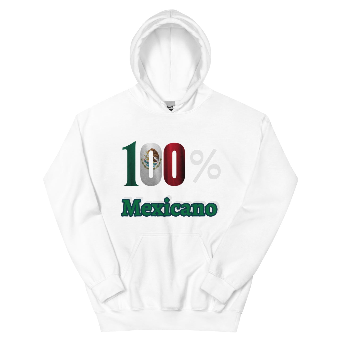 100% Mexicano Hoodie β Bold & Cozy Sweatshirt for Mexican Pride