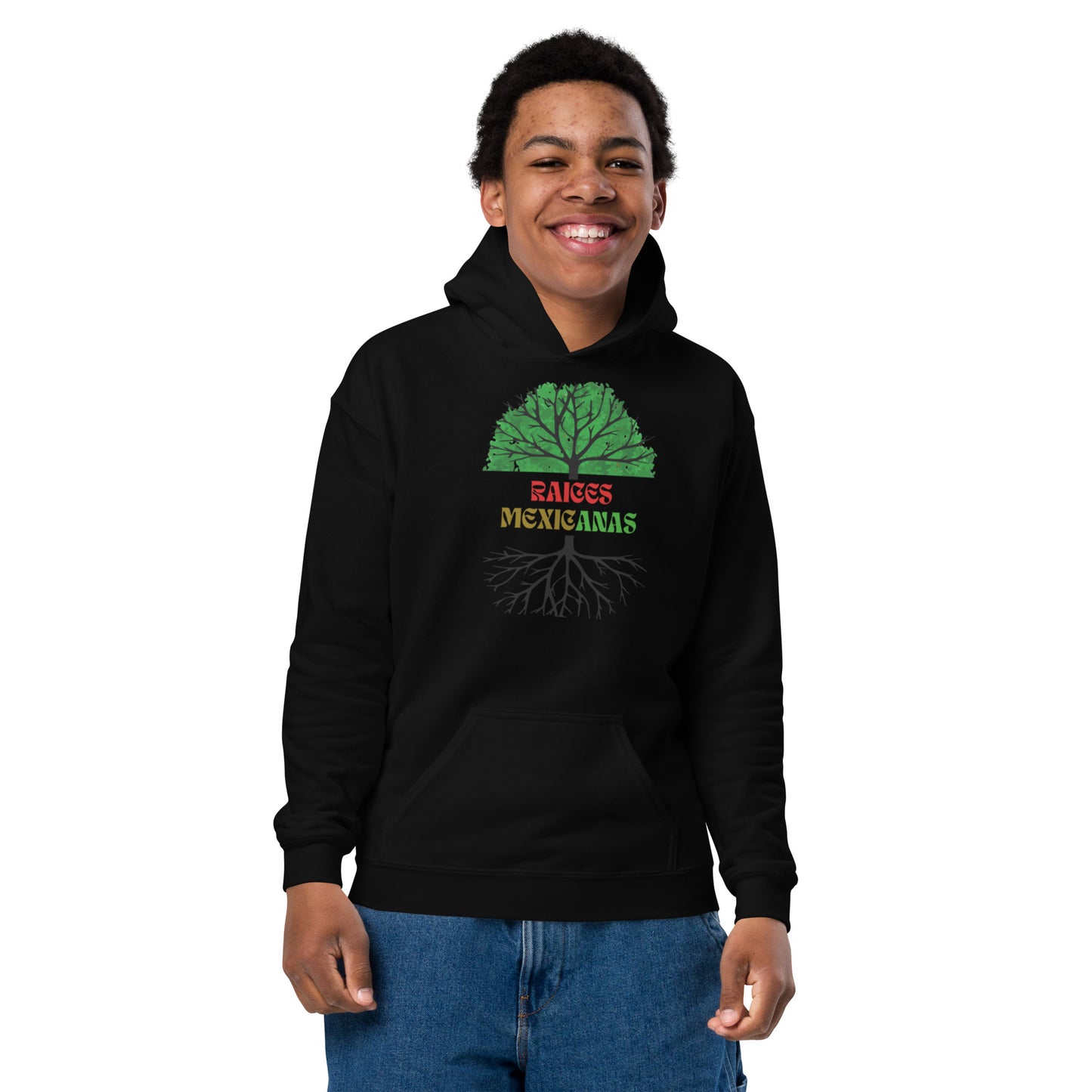 Sudadera con capucha RAICES