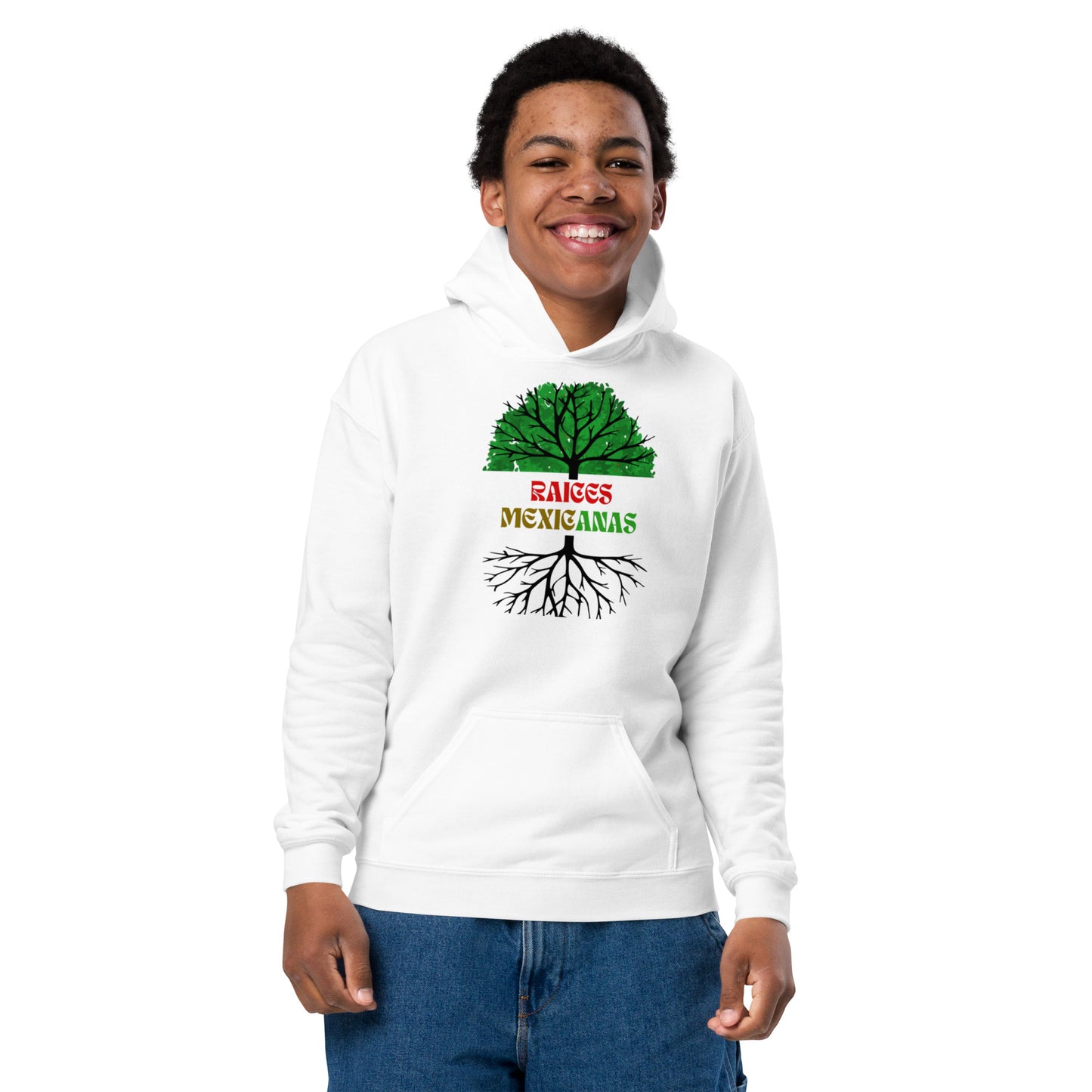 Sudadera con capucha RAICES