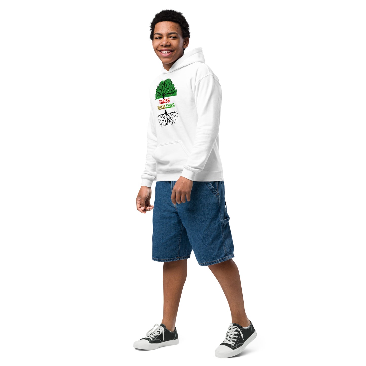 Sudadera con capucha RAICES
