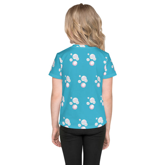 Camiseta de cuello redondo infantil Osito