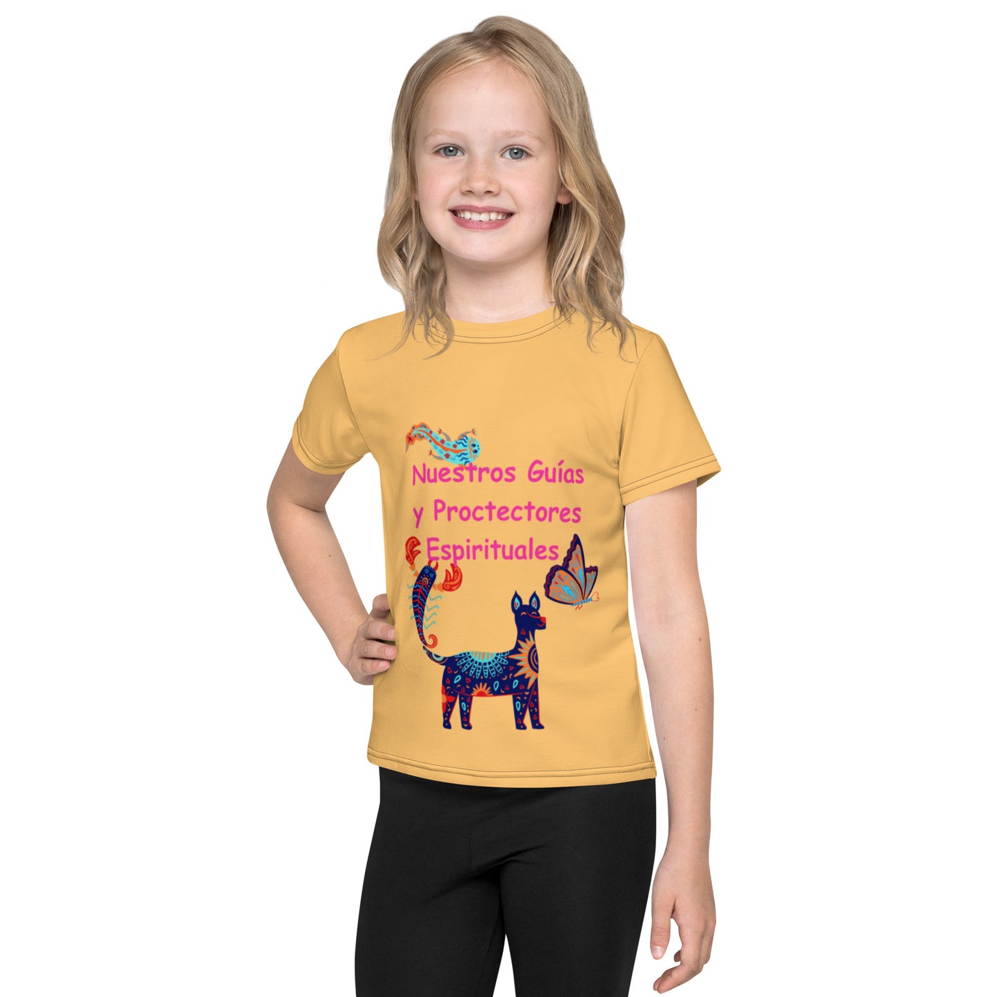 Kids Alebrijes crew neck t-shirt