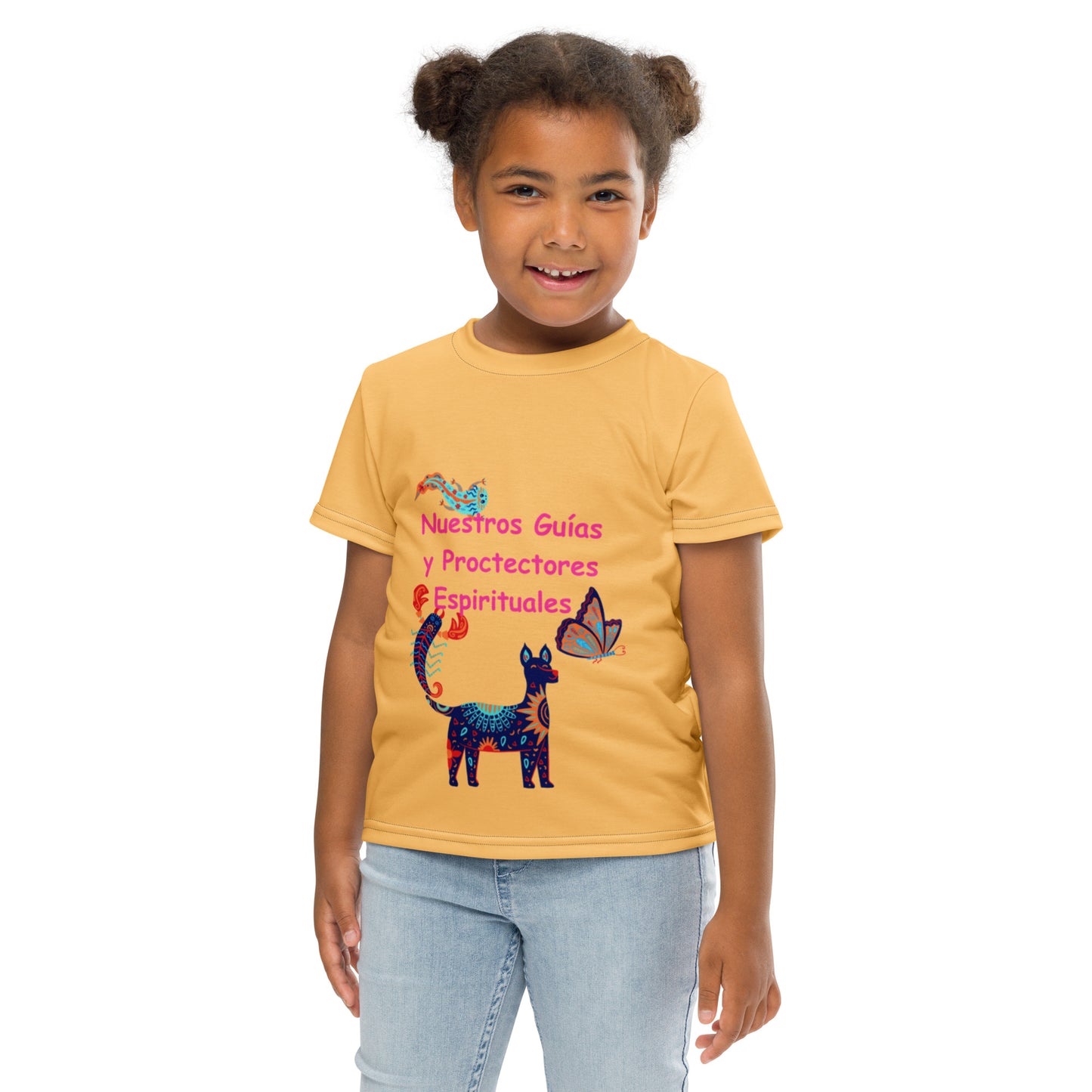 Kids Alebrijes crew neck t-shirt