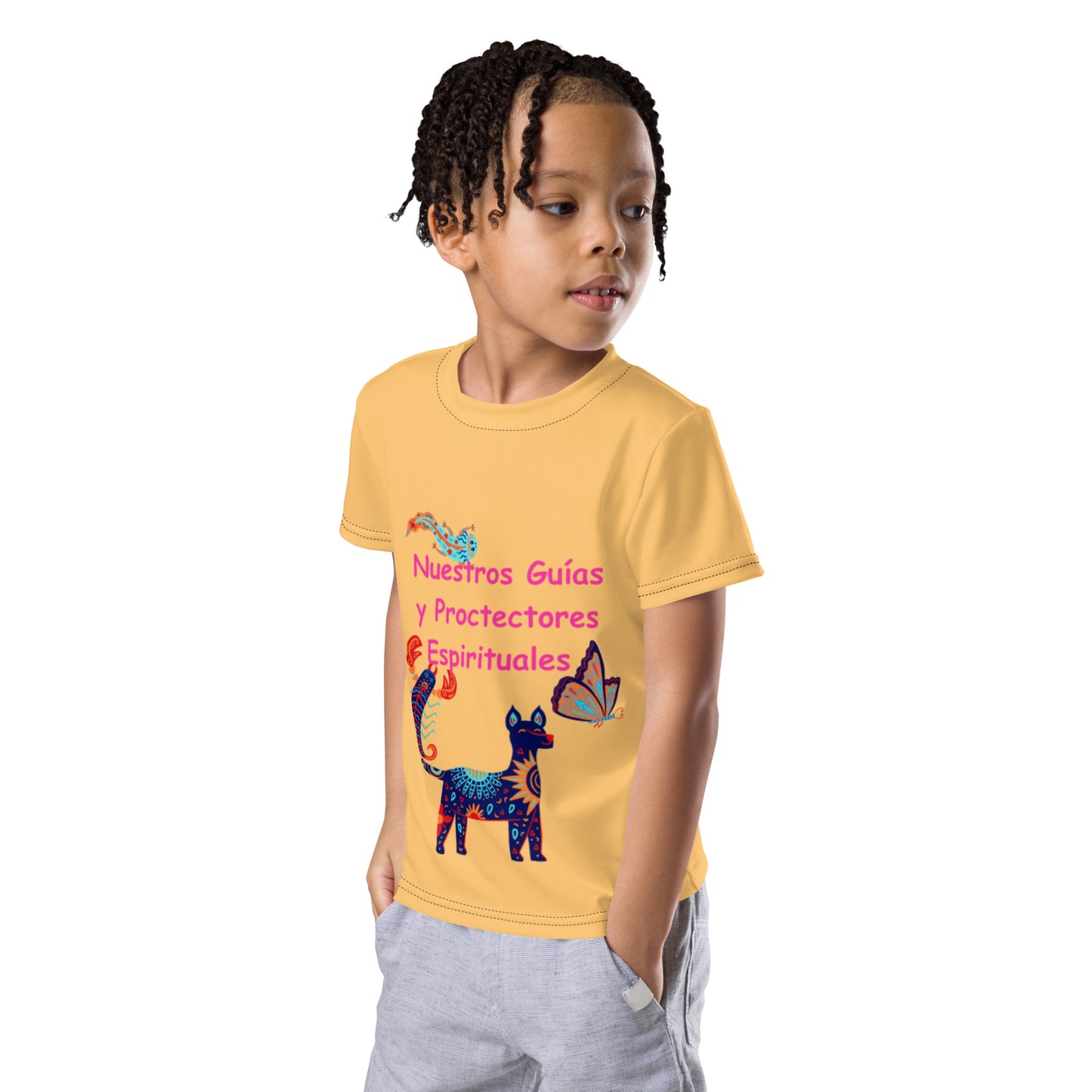 Kids Alebrijes crew neck t-shirt